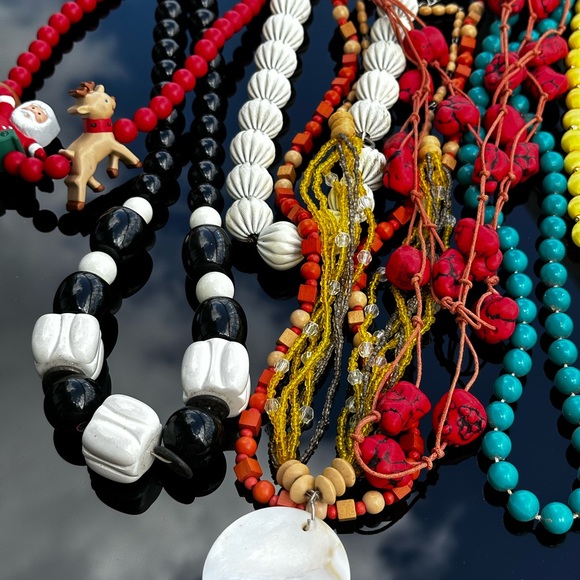 Big LOT .Neck jewelry. Beads.Summer beads.Summer Necklace
All 13 beads - Picture 1 of 14